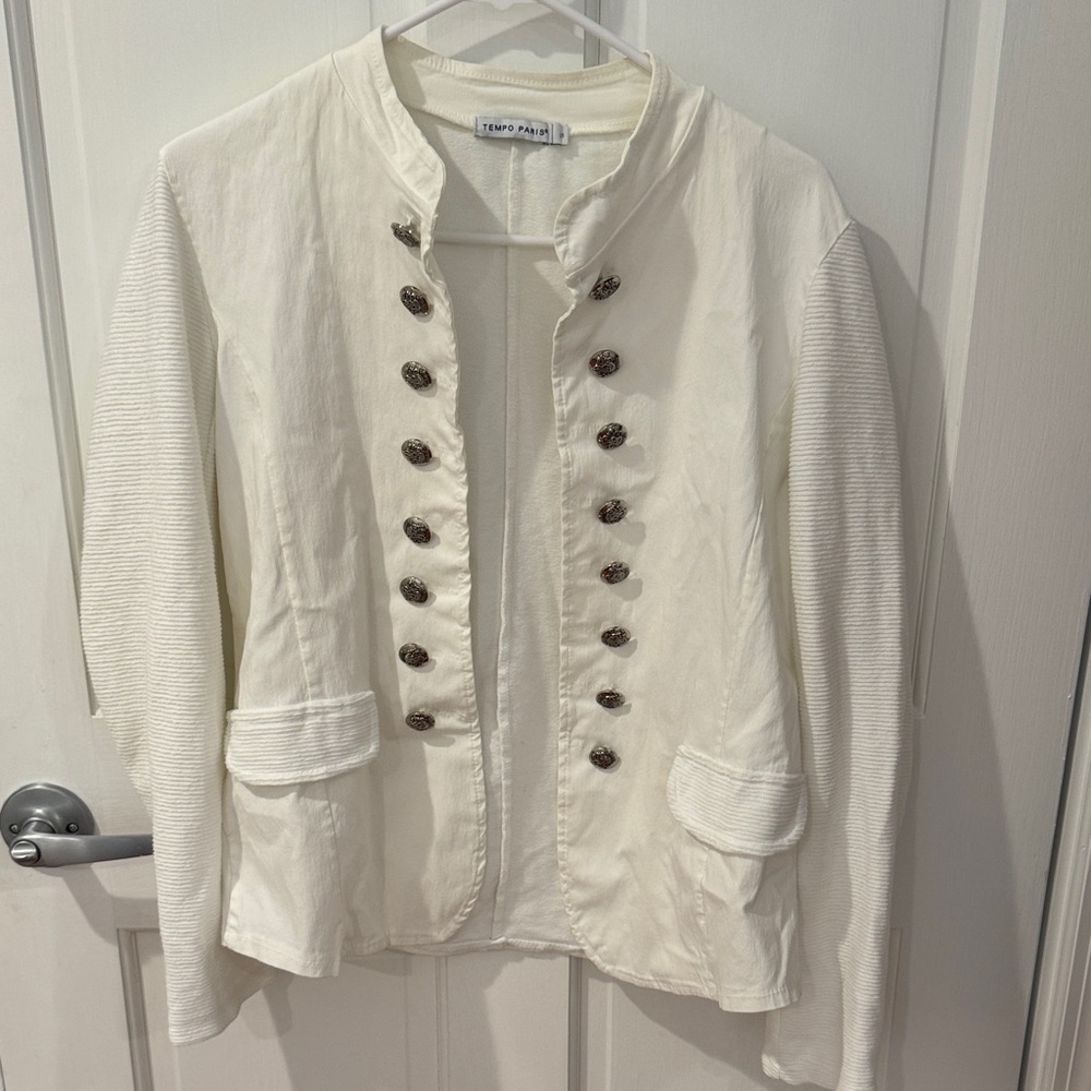 Tempo Paris White Jacket